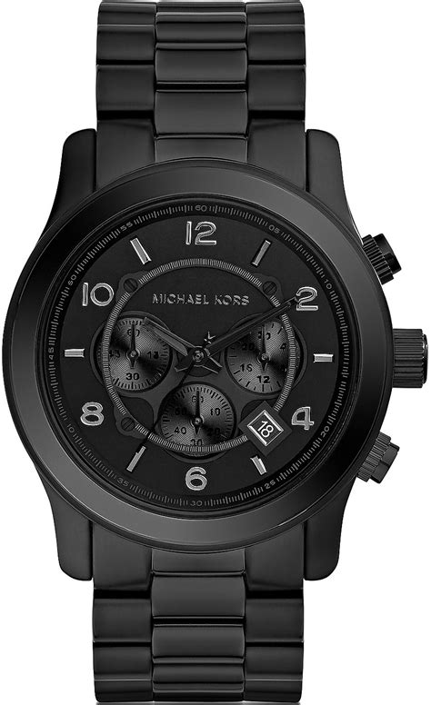 michael kors mens watch black friday sale|michael kors matte black watch.